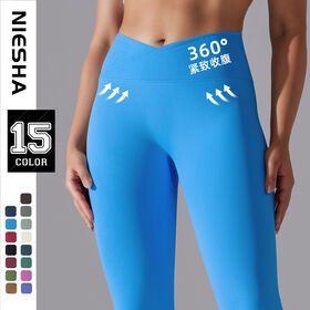 The Gym People Legging Yoga Femme Taille Haute Poches - Pantalon Sport Contrôle Ventre