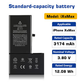 Factory OEM Premium Reines Kobalt Aftermarket Batterie für iPhone XS Max Zusatzbatterie Ersatz für Reparaturwerkstätten Großhändler Marken