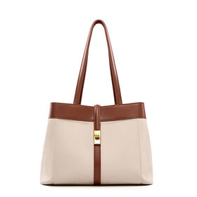 Grosir Desain Baru Kustom Tas Kulit Asli Tas Tote Tas Fashion Tas Bahu Tas Tangan Wanita Produsen