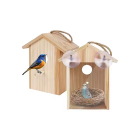 10 Cajas Nido De Plástico Para Pájaros (13x13x10 Cm) - Para Canarios, Periquitos, Agapornis, Loros Pequeños - ¡Ideal Para Jaulas O Exterior!