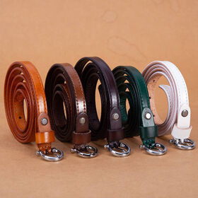 Manufacturer Factory price Genuine Leather Ladies Belt Vintage Waist Belt