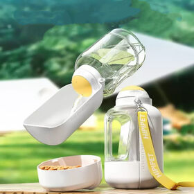 1000ml Pet water cup Dog water bottle Portable accompanying cup Walking dog pet water cup
