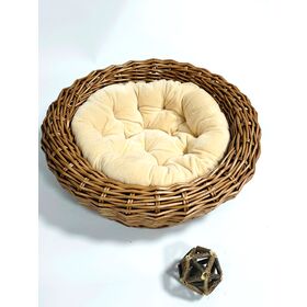 Factory price natural willow cat bed,willow cat house ,wicker cat baskets, cat sofa, accept custom designs and sizes,OEM accepted