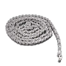 Standard 16B-1 25.4mm Pitch Stainless Steel Transmission Chains Short Pitch Roller Chain Construction Machinery Parts