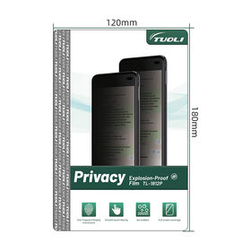 TuoLi 180*120mm Flexible Private TPU Nano Hydrogel Folie Displayschutz für Handyläden