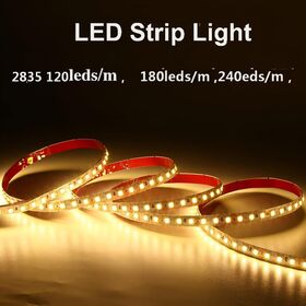 Lampu Strip LED Pasokan Pabrik, 4000K Putih Alami – Ultra Terang Fleksibel 12V/24V DC untuk Dapur Rumah dan Lemari