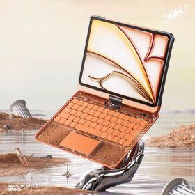 IFacemall Wholesale OEM iPad Magic Keyboard Case 7 Colors Backlights Ultra Slim Keyboard Case for ipad pro 13inch 2024