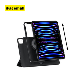 Étui magnétique rotatif et détachable de haute qualité IFacemall avec fonction coulissante pour iPad 10e génération/iPad A16 2025