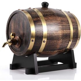 Fût à Bière De 5L En Inox 304 - Mini Tonneau Avec Robinet Et Couvercle à Vis Pour Brassage Maison, Conservation Fraîche (idéal Bière, Soda) - 7