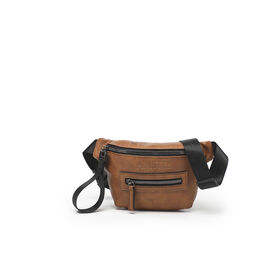 Bolso de Pecho Casual de Cuero Sintético con Logo Personalizado para Hombre, Riñonera Negra de Viaje con Cremallera, Bolso de Cintura para Hombre