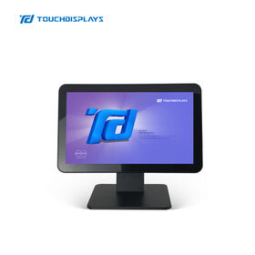 Terminal POS tout-en-un PCAP FHD 1080P de 15,6 pouces : Conception élégante de câbles dissimulés pour un point de vente efficace