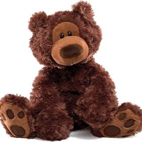 Big Brown Teddy Bears with Big Mouth Plush Toys Soft Stuffed Animal Toy Bear Sitting For Kids