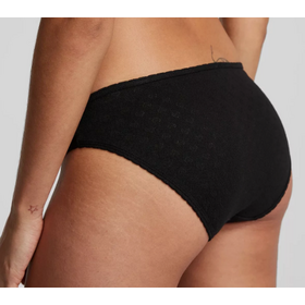 Pointelle Unterwäsche Damen Florence Damen Baumwollstrick Pointelle Hipster Jacquard Slips OEM Design