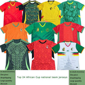 High quality polyester soccer jerseys 25-26 customizable name embroidery breathable summer stock fan version