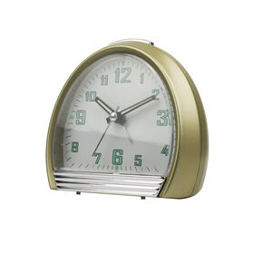 Petite Horloge Réveil Style Rétro #12413 avec Alarme Sonore, Fonction Snooze et Lumière