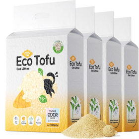 Factory OEM Ecological Cat Litter Bag Cat Litter Pet Product Dust Free Natural Cat Litter Bag can Custom Logo