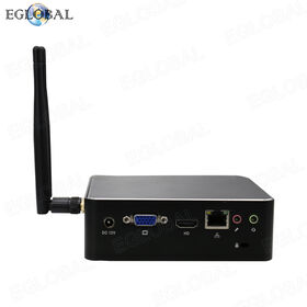 EGLOBAL Cheap Office Mini PC F2 I3 4005U 8G DDR3 MSATA SSD HDD Fan Mini Server Desktop Computer Support HD VGA