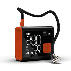 Tire Inflator Portable Air Compressor,150 PSI Dual Cylinder Faster Portable tire inflator,Dual Power Mode Air Pump for Car Tires