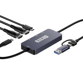 Ezcap377 Video Game Console Capture Card 4K60 loop out Video Capture USB 3.0 Fast Charge for Gaming Streaming DP Capture Card