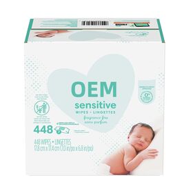 Lingettes pour bébé extra douces et biologiques OEM sans alcool Lingettes à l'eau pure pour peau sensible