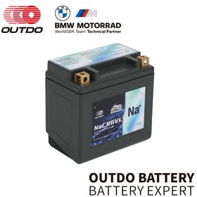 12V4.5Ah OUTDO High-Power NaCR6VL Sodium-ion Battery for Motorcycles