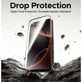 Vollflächiger 9H Härte 3D Radius Displayschutz aus gehärtetem Glas für iPhone 16, Staubentfernung, einfache Installation