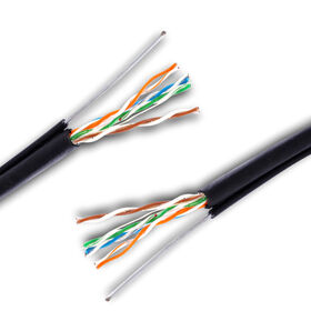 High quaility U/UTP steel wire support unshielded CAT5e WITH UL,CPR,CE, ROHS