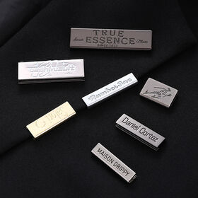 Wholesale Custom Brand Pattern Zinc Alloy Metal Jeans Button for garments