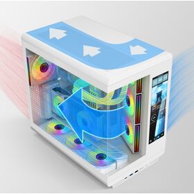 New Trending Custom Logo Gaming Case Wholesales Chasis Para Pc Gamer Atx Computer Accessories Gabinete Pc