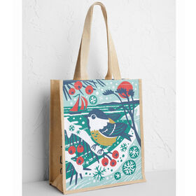 Reusable and Eco-friendly Jute Bag Heavy Duty Beach Tote Bag LOGO Printed Custom Bag