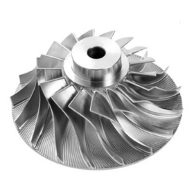 Precision Semi-Solid Die-Cast Titanium-Aluminum Turbocharger Impeller for Aerospace Engines with Fatigue-Resistant Lattice