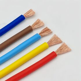 Cable unipolar H07V-K para distribución y conexión de energía, cable flexible de 0.75-10mm² para enchufes y accesorios eléctricos