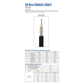 RG58 Koaxialkabel OEM Hohe Qualität Günstig im Großhandel