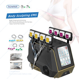 BOWKET Portable Cellulite Trusculpt Flex Machine RF 2Mhz ID 3D Body Slimming Contouring RF Heating Fat Burning