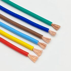 Cable Eléctrico H07V-K Unipolar con Conductor Flexible Trenzado para Cableado Interno, Cable PV Individual para Uso en Interiores