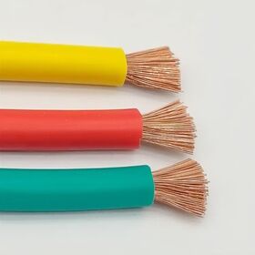 Cable de batería H07V-K 35mm² Amarillo Rojo Verde, cable de cobre para vehículos, H07V-K 450/750V, cable de alimentación de PVC