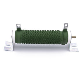 Supplier Green Color Tube style Wire-wound Power Resistor.