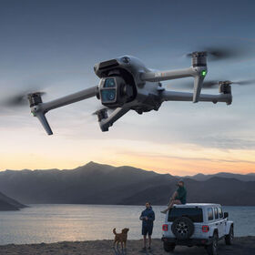 Penjualan Produk Baru Drone DJI Air 3S Fly More Combo (DJI RC 2) Dengan Kamera Ganda Video HDR 4K/60fps Kamera Utama CMOS 1"