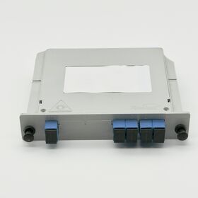 Répartiteur de Cassette de Haute Qualité - 1x4 SC UPC Faible Perte pour FTTH dans les Immeubles d'Habitation