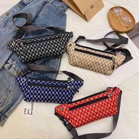 New crossbody phone bag outdoor fanny pack men women plain waist bag