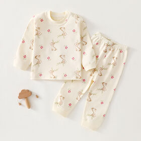 3 Combinaisons Bébé Garçon - Pyjama Manches Longues Coton - 0-7 Mois - Barboteuse Joueur
