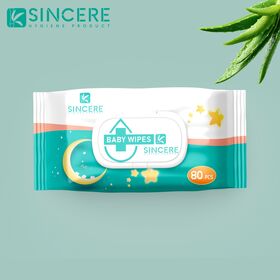 Biodegradable & Flushable Disposable Wet Wipes - Unscented Formula with Plant-Based Moisturizers - Safe for Septic Systems