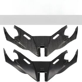 Novo Lábio Inferior Bico de Pássaro Windjammer Lábio Inferior Estator Asa Acessórios Tuning Motocicleta Spoiler Universal