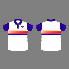 UV Protected Multi Design Sublimation Pattern Golf Sport Polo Custom Golf Polo
