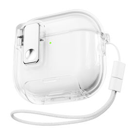 Soonleader 2025 مورد صيني جديد حافظات سماعات أذن TPU ماسية شفافة وضوح الشمس لـ Airpod Pro 4