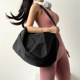 Damen Schulter- und Umhängetaschen mit großem Fassungsvermögen, Sport-Reisetasche aus Nylon