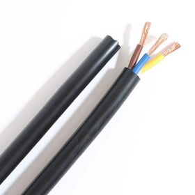 Schwarzes H05VV-F 3183Y PVC Netzkabel Flex 2,5mm² für Automobil, Marine, LED-Streifen, Solar, RV, Beleuchtung, 100M