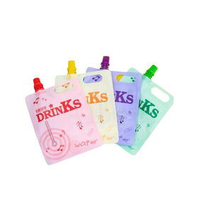 Transparent Reusable Moisture-proof Sealed Food Storage Bag Plastic Packaging Rice Cereal Bag Portable Spout Bag