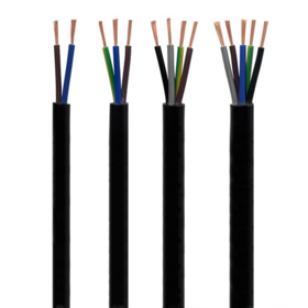 Câble d'alimentation en cuivre à 2-5 conducteurs, fil électrique flexible pour câblage d'éclairage, onduleurs solaires, câbles de haut-parleurs, câbles de frein électrique