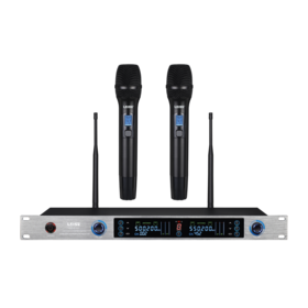 Microphone sans fil à double canal Micro sans fil